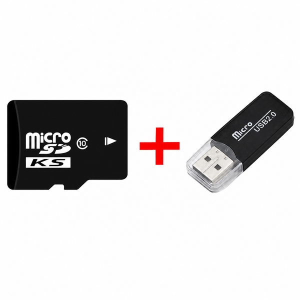 '+Micro SD Card + USB