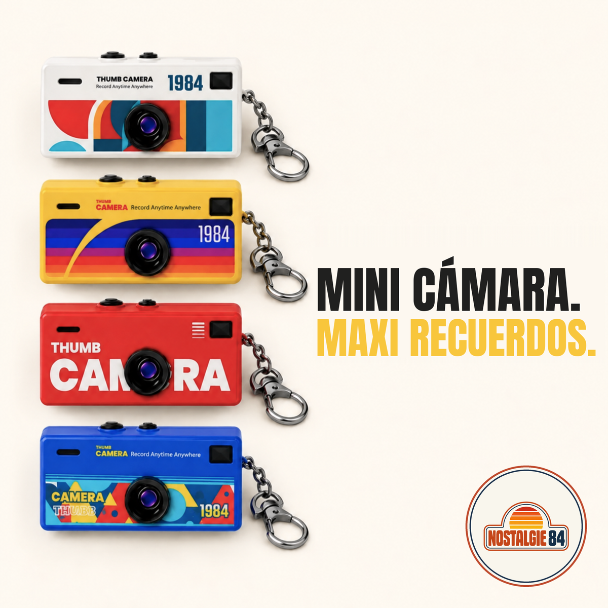 Minicámara retro Nostalgie 84 #es1